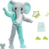Barbie Cutie Reveal Jungle - Barbiepop - Olifant