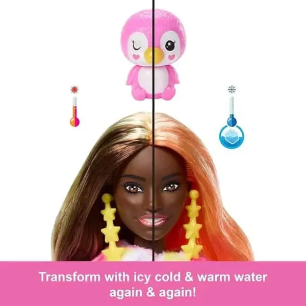 Barbie Cutie Reveal Color Dream - Barbiepop - Pinguïn