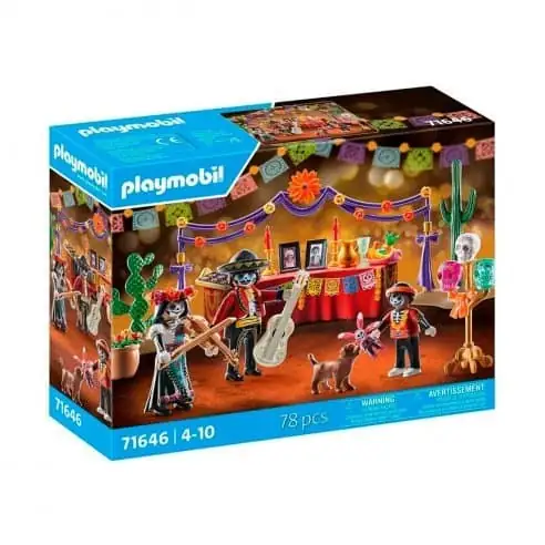 Playmobil 71646 Dag Van De Doden Set Veelkleurig