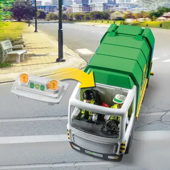 playmobil_71234_city_life_recycling_truck_1007283_e Playmobil - Vuilniswagen Recycling Truck (71234)