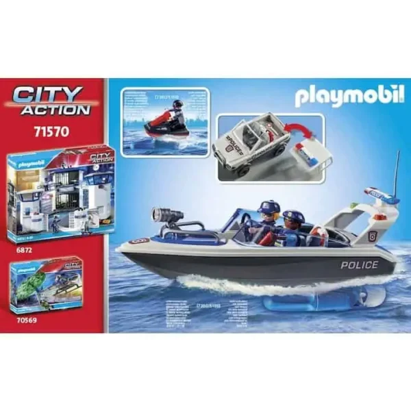 Playmobil City Action Politieachtervolging op het Water 71570