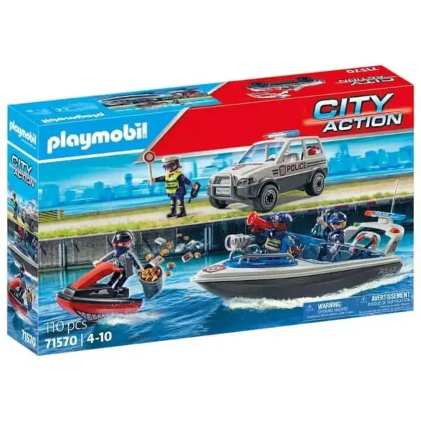 Playmobil City Action Politieachtervolging op het Water 71570