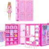 1200x1029 Barbie Roze Super Kledingkast - Barbiepop