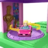 Hot Wheels RacerVerse Barbie Spiraal Race Speelset met Barbie "Malibu" & Barbie "Brooklyn" Speelgoedauto Track Set, Voertuig & circuitset