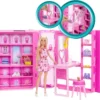 1200x739 Barbie Roze Super Kledingkast - Barbiepop