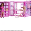 1200x869 Barbie Roze Super Kledingkast - Barbiepop