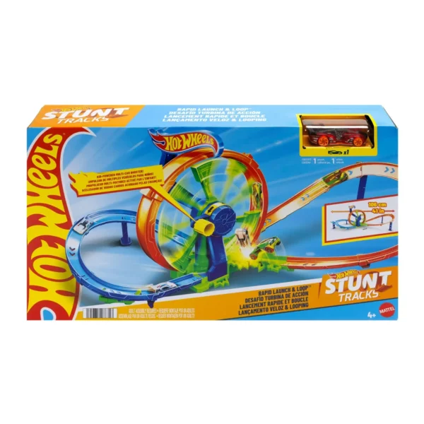 Hot Wheels Rapid Launch & Loop Speelset