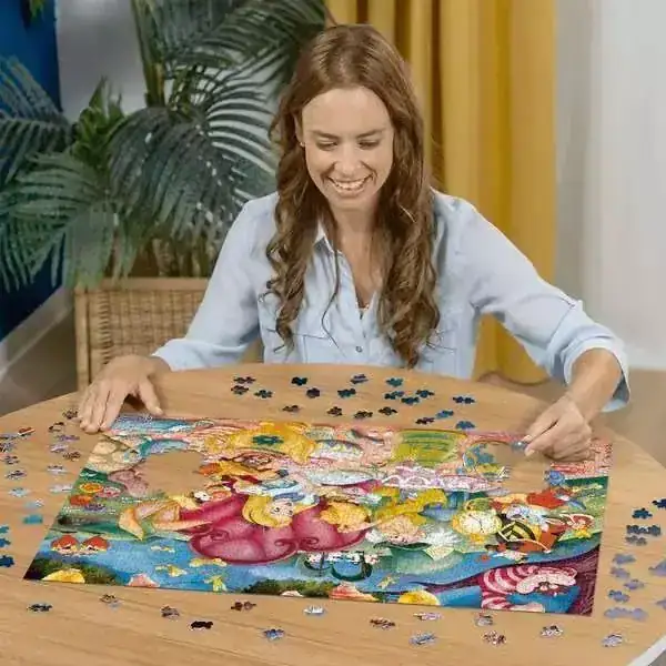Ravensburger puzzel Disney Alice in Wonderland - 1000 stukjes.
