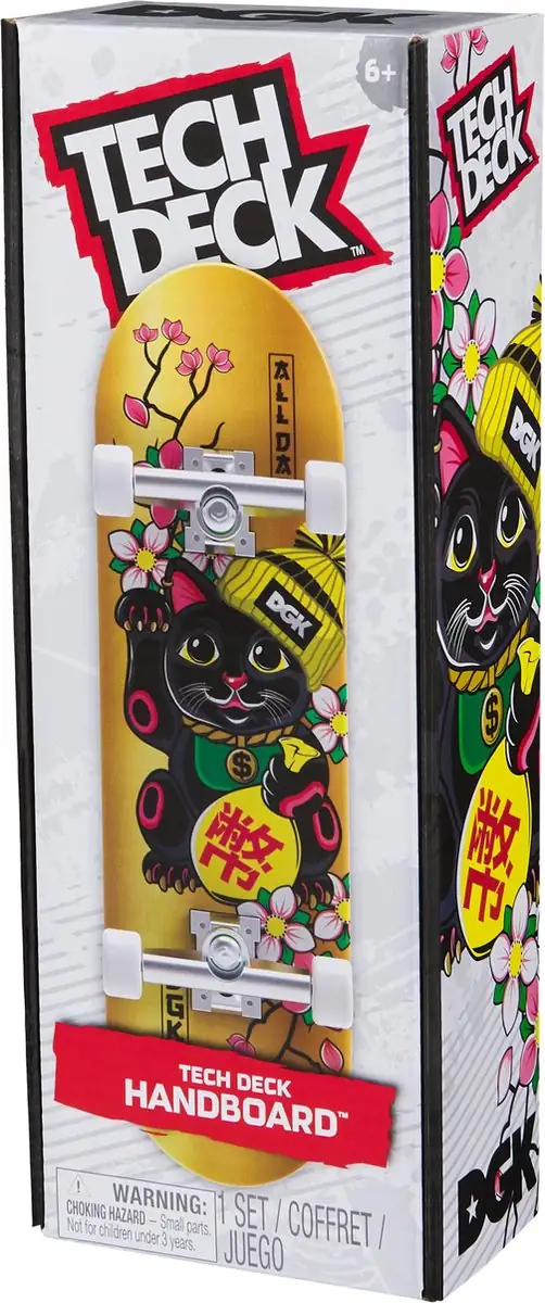 502x1200 (2) Tech Deck - DGK Handboard authentieke miniskateboard - alleen voor gebruik met de hand