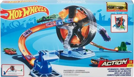 Hot Wheels Action - Spinwheel Uitdaging Speelset