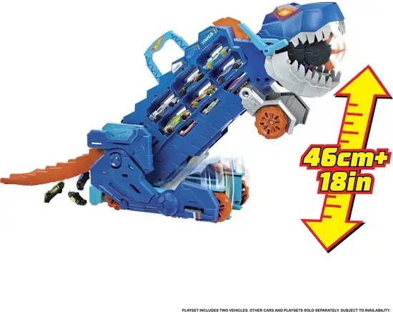 Hot Wheels - City Ultieme Dino Hauler Vrachtwagen - 1:64 - Speelgoedvoertuig