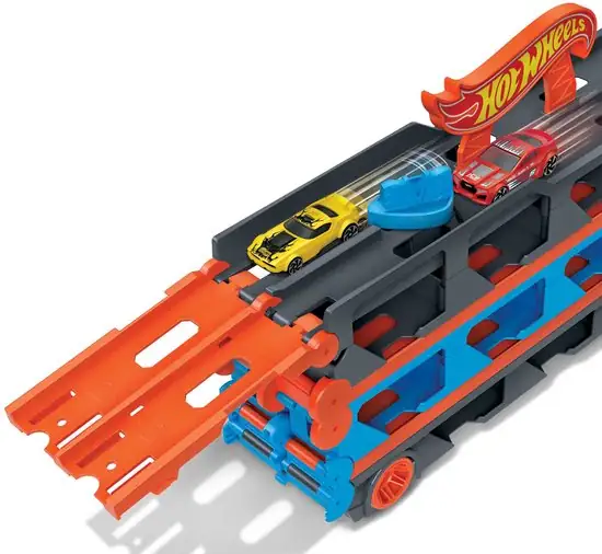 Hot Wheels Speedway Oplegger Speelset - Speelgoedvoertuig