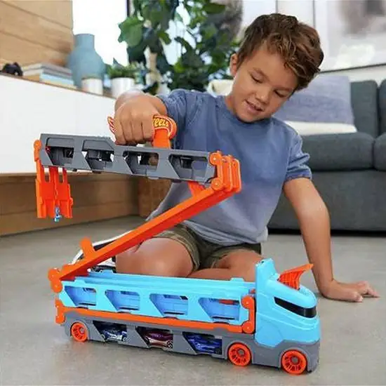 Hot Wheels Speedway Oplegger Speelset - Speelgoedvoertuig