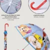 550x717 (1) Paw Patrol paraplu - blauw - D71 cm - voor kinderen