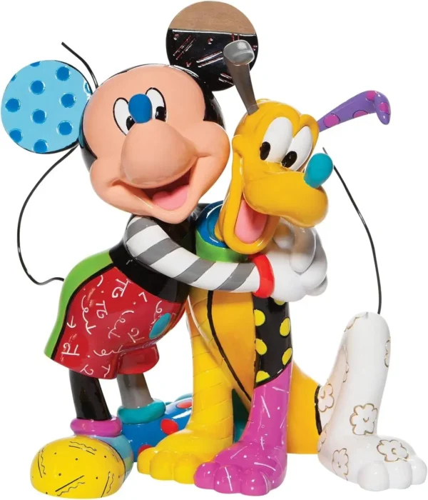 71ImMhatjYL._AC_SL1500_ Disney Britto Disney Mickey Mouse & Pluto Beeldje