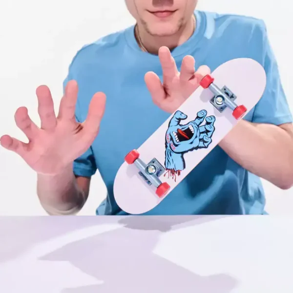 Tech Deck - Santa Cruz Handboard authentieke miniskateboard - alleen voor gebruik met de hand