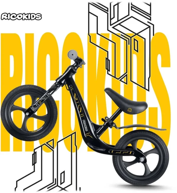 Loopfiets voor Kinderen Fun Adventure Blackedition