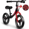 Loopfiets voor Kinderen Fun Adventure Zwart Rood
