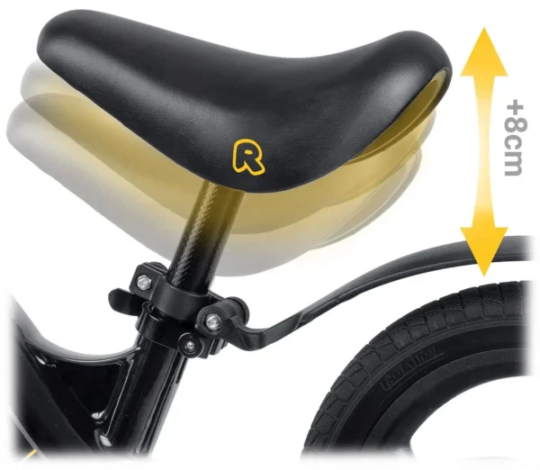 Loopfiets voor Kinderen Fun Adventure Blackedition