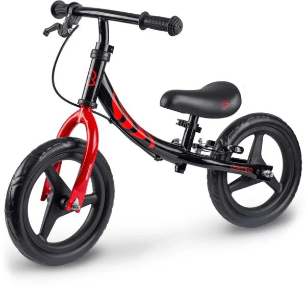 Loopfiets voor Kinderen Fun Adventure Zwart Rood