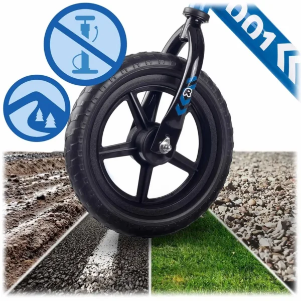 1200x1200 (33) Loopfiets voor Kinderen kids Fun Adventure Blauw Zwart