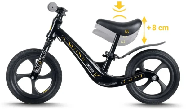 Loopfiets voor Kinderen Fun Adventure Blackedition