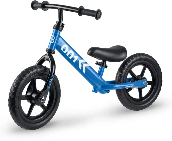 1200x981 Loopfiets voor Kinderen kids Fun Adventure Blauw Zwart