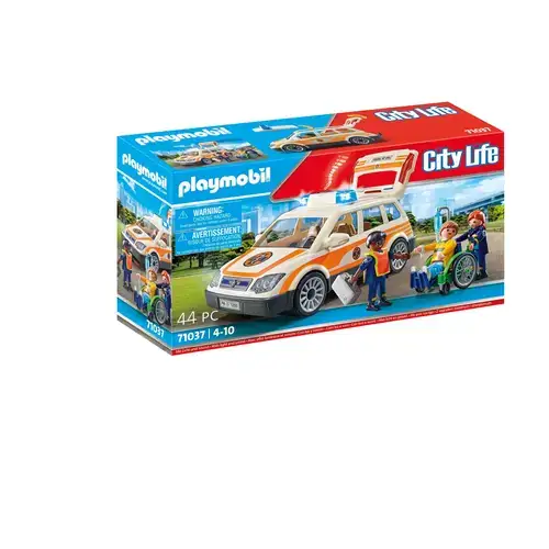 PLAYMOBIL City Life De auto van de noodarts - 71037