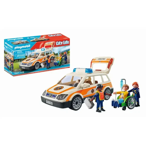 43279416_4_2_4008789710376 PLAYMOBIL City Life De auto van de noodarts - 71037
