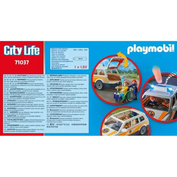 43279416_8_2_4008789710376 PLAYMOBIL City Life De auto van de noodarts - 71037