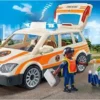 550x295 PLAYMOBIL City Life De auto van de noodarts - 71037