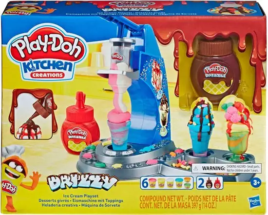 550x441 (1) Play-Doh Drizzle IJsjes Speelset