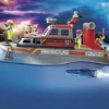 PLAYMOBIL City Action Redding op zee: brandbestrijdingsmissie met reddingskruiser - 70140
