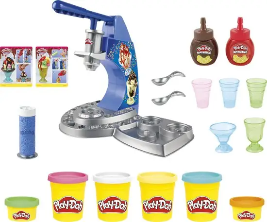 550x457 (2) Play-Doh Drizzle IJsjes Speelset