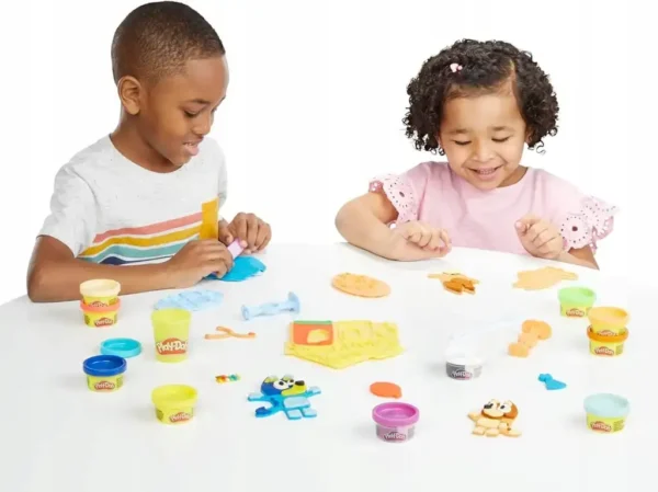 Play-Doh Speelset Bluey verkleed met 11 potjes klei