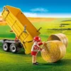 PLAYMOBIL Grote tractor met aanhanger - P-9317 - 47-delig