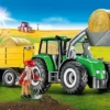 PLAYMOBIL Grote tractor met aanhanger - P-9317 - 47-delig