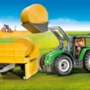 PLAYMOBIL Grote tractor met aanhanger - P-9317 - 47-delig