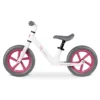 Loopfiets voor kinderen Light Flee – licht, stabiel en verstelbaar Wit Grijs Roze