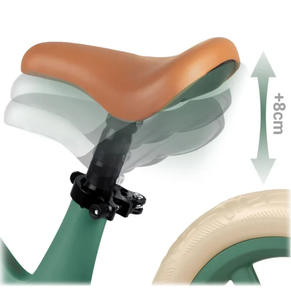 Loopfiets voor kinderen Light Flee – licht, stabiel en verstelbaar Groen