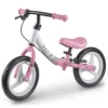 Loopfiets voor Kinderen kids Fun Adventure Roze Wit