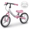 Loopfiets voor Kinderen kids Fun Adventure Roze Wit