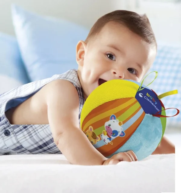 Clementoni - Dierenvrienden bal - Bal met dierengeluiden