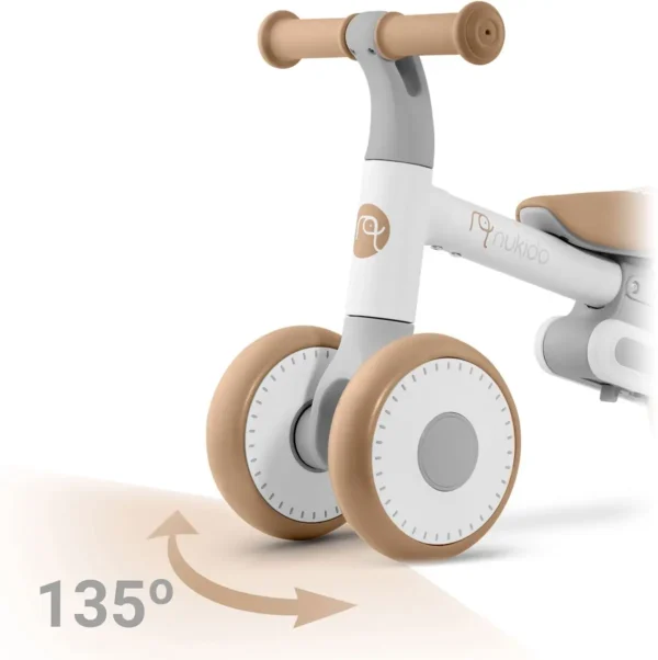 Loopfiets voor kinderen NK-603 Wit-Grijs