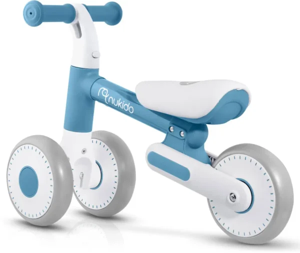 Kinderloopfiets NK-603 – Licht, Veilig en Verstelbaar BabyBlauw