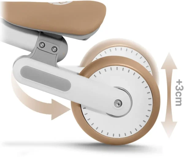 Loopfiets voor kinderen NK-603 Wit-Grijs