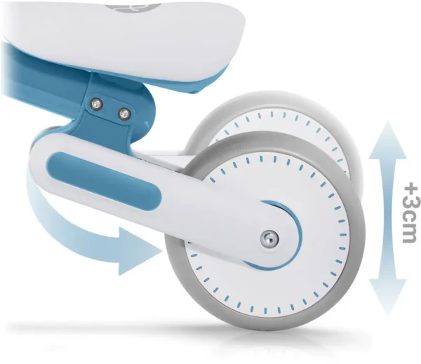 Kinderloopfiets NK-603 – Licht, Veilig en Verstelbaar BabyBlauw