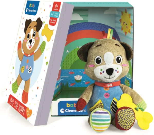 Clementoni Pluche Knuffel Pete The Puppy