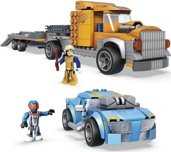 MEGA Bloks Hot Wheels Truck and Trailer