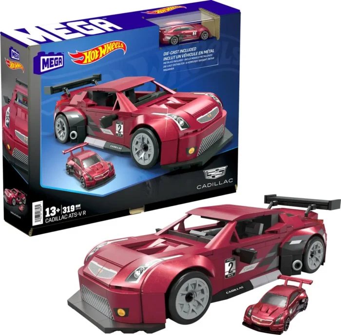 MEGA Hot Wheels Cadillac ATS-V R - Constructiespeelgoed